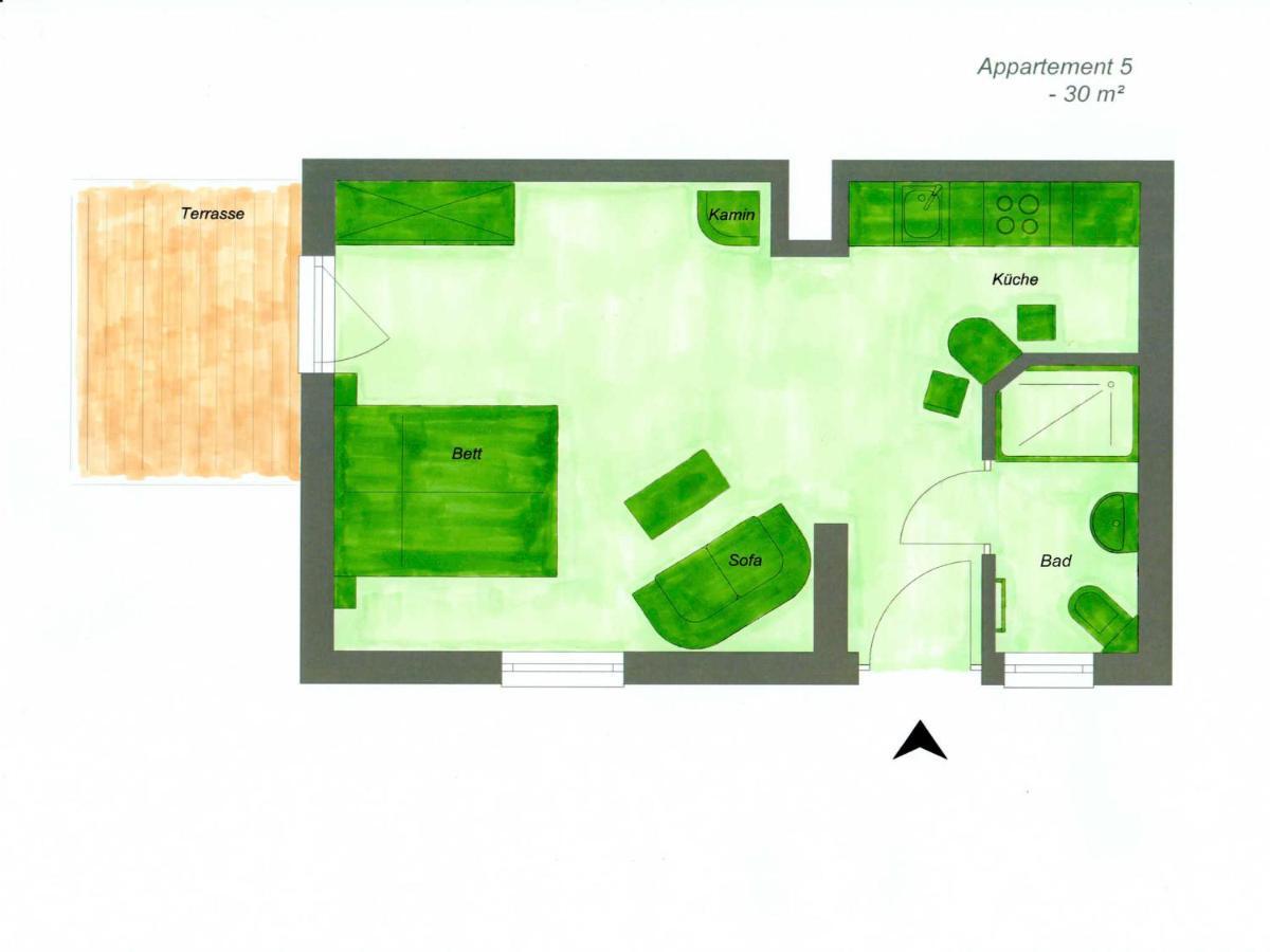 Апартаменты Haus Bela Nonnevitz Экстерьер фото